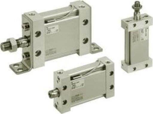 M(D)U, Silownik kompaktowy z owalnym tlokiem, dwustronnego dzialania, z jednostronnym tloczyskiem